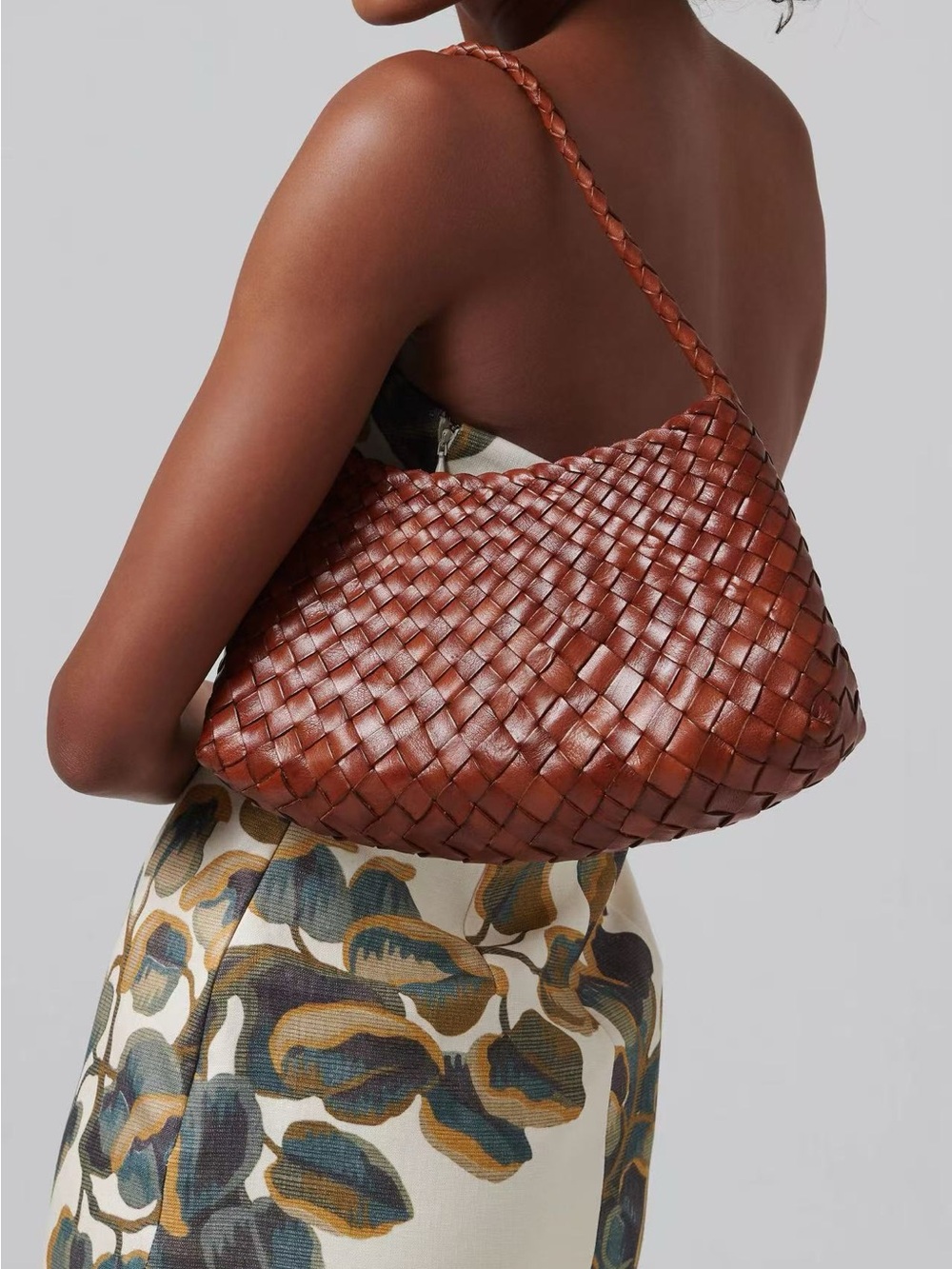 Rosanna Shoulder Bag in brown Dragon Diffusion